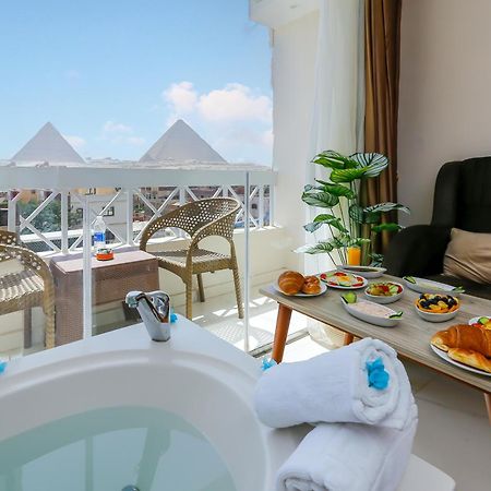 Horizon Pyramid View Inn Kafret el-Gabal Exterior photo