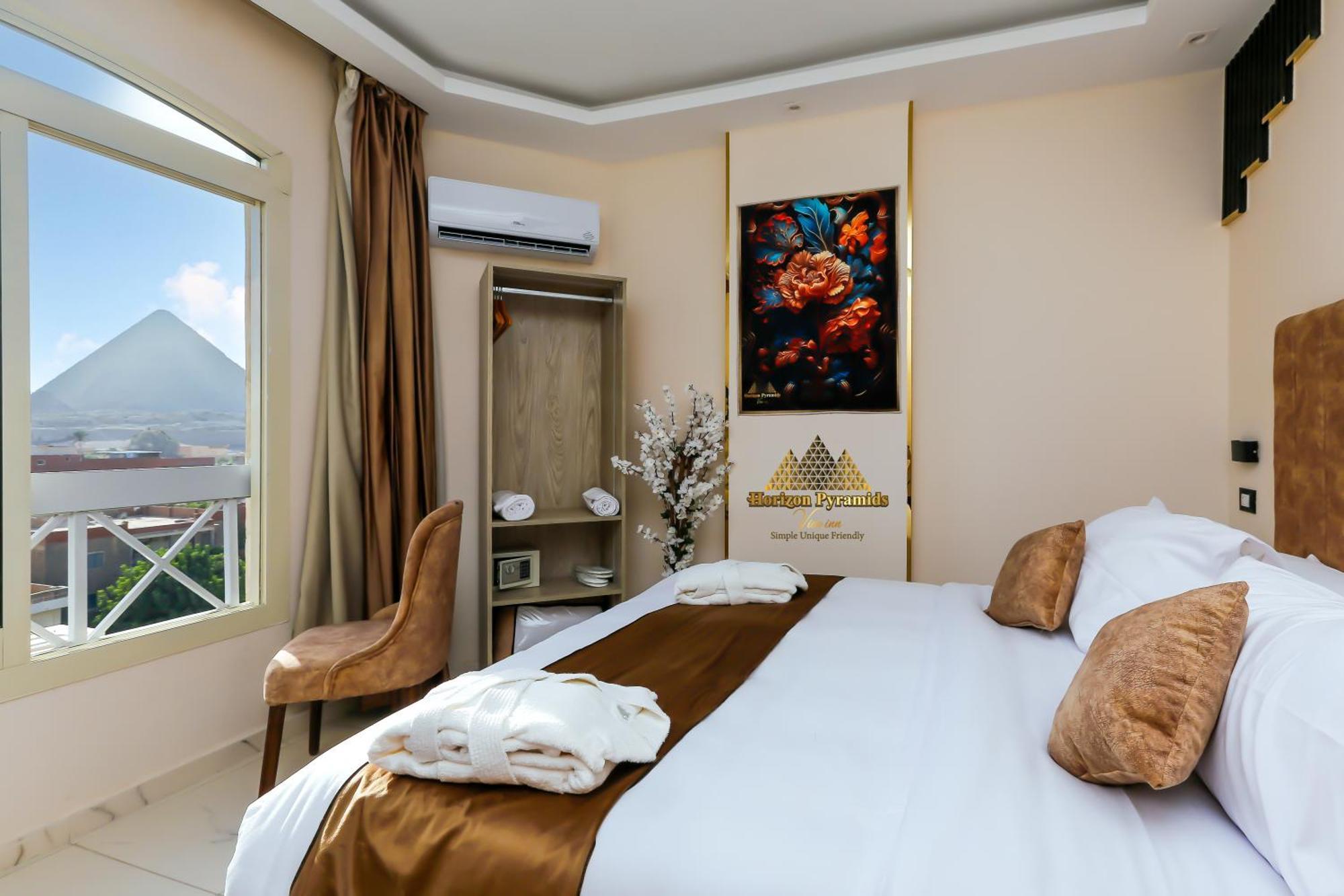 Horizon Pyramid View Inn Kafret el-Gabal Exterior photo