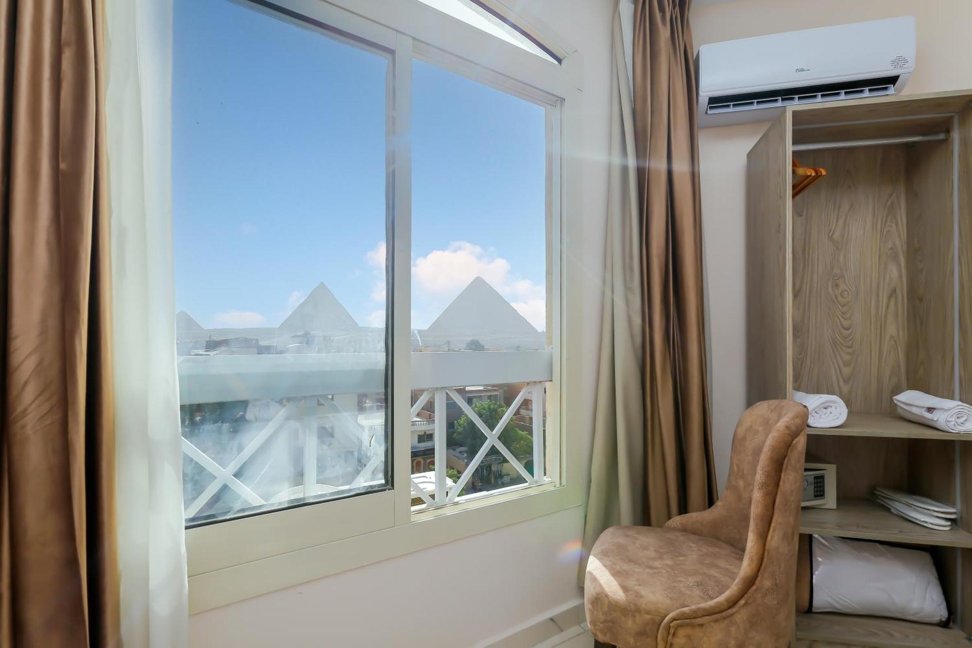 Horizon Pyramid View Inn Kafret el-Gabal Exterior photo